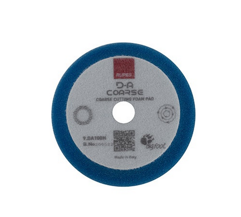 TAMPONE LUCID.   SPUGNA DA- COARSE BLU Ø 100mm Rupes DA100H