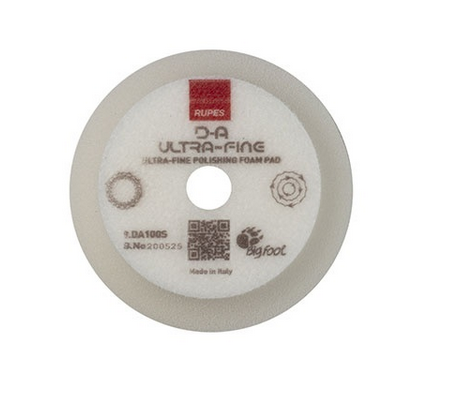 TAMPONE LUCID.   SPUGNA DA- ULTRAFINE BIANCO Ø 100mm Rupes DA100S