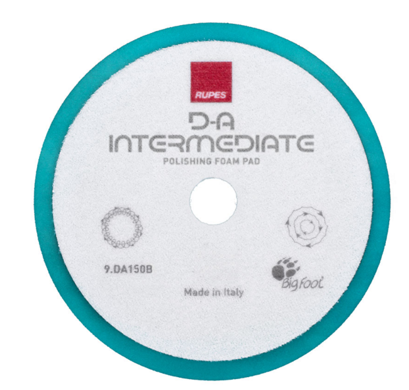 TAMPONE LUCID.   SPUGNA DA- INTERMEDIATE Ø 150mm Rupes DA150B