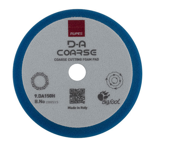 TAMPONE LUCID.   SPUGNA DA- COARSE BLU Ø 150mm Rupes DA150H
