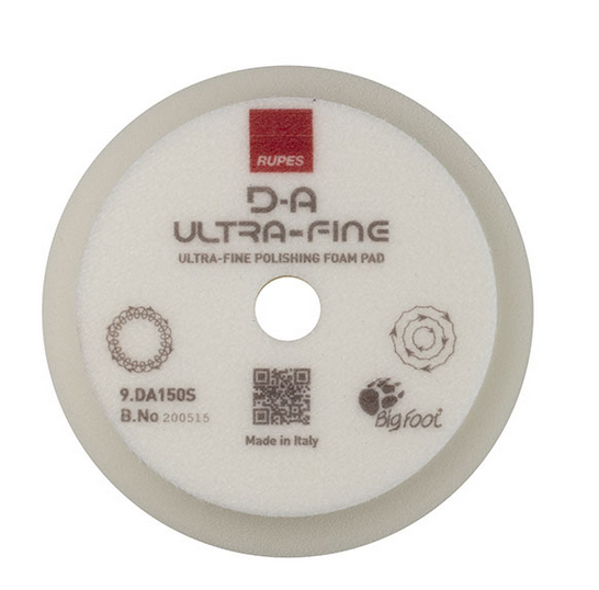TAMPONE LUCID.   SPUGNA DA- ULTRAFINE BIANCO Ø 150mm Rupes DA150S