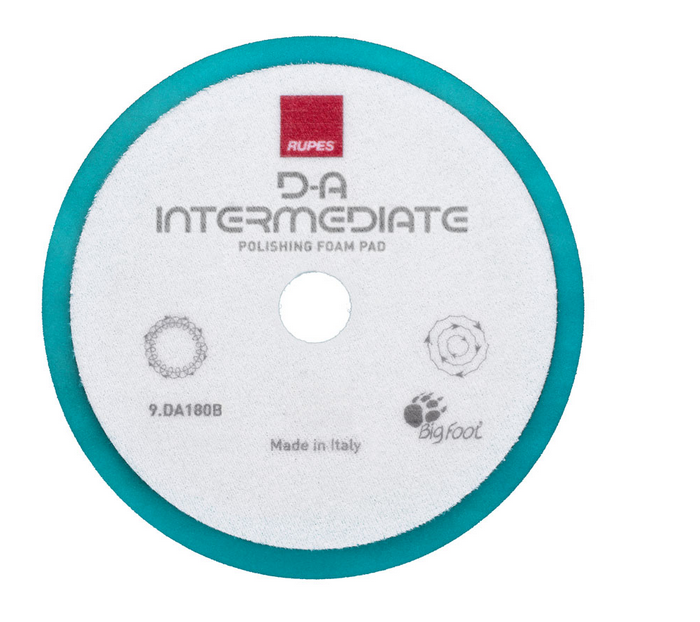 TAMPONE LUCID.   SPUGNA DA- INTERMEDIATE Ø 180mm Rupes DA180B