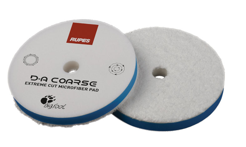 TAMPONE LUCID.   MICROFIBRA DA- COARSE BLU 130 mm Rupes