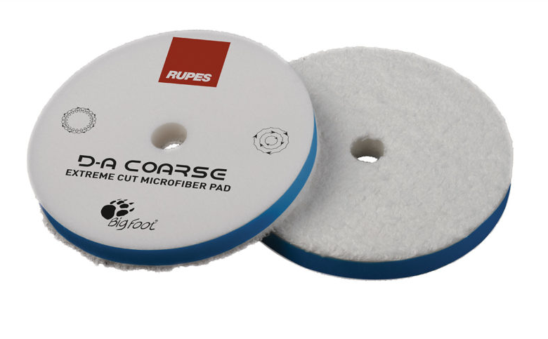 TAMPONE LUCID.   MICROFIBRA DA- COARSE BLU 160 mm Rupes