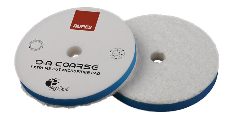 TAMPONE LUCID.   MICROFIBRA DA- COARSE BLU 80 mm Rupes ad esaurimento MF80H