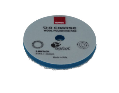 TAMPONE LUCID.   LANA BLU COARSE Ø 80 mm Rupes NW80H