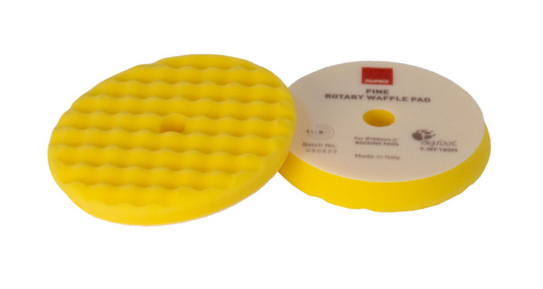 TAMPONE LUCID.   SPUGNA  COARSE BLU ONDULATO Ø 90 mm Rupes WF90H