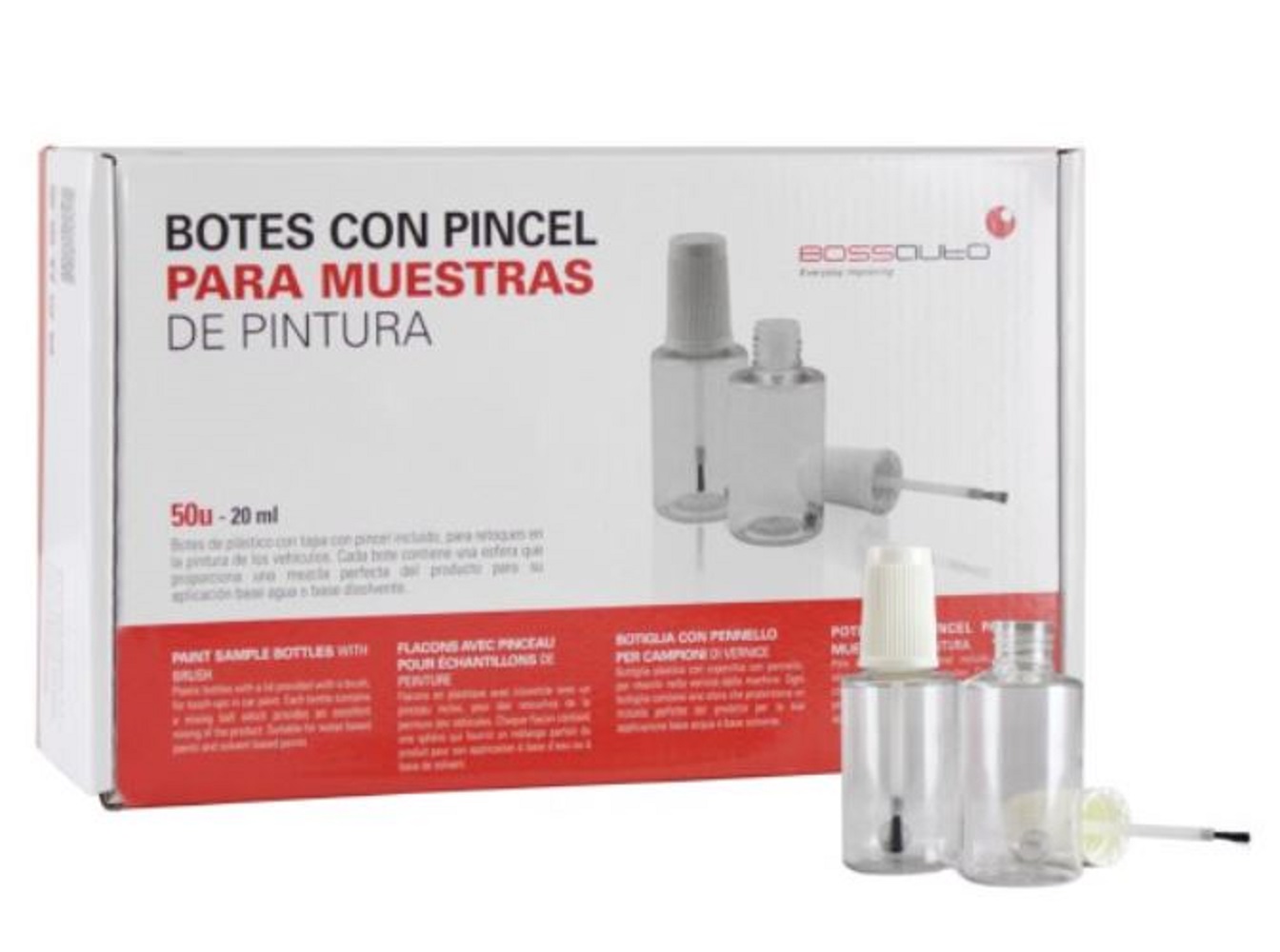 CONTENITORE CON PENNELLO E SFERA Conf. 50 PZ