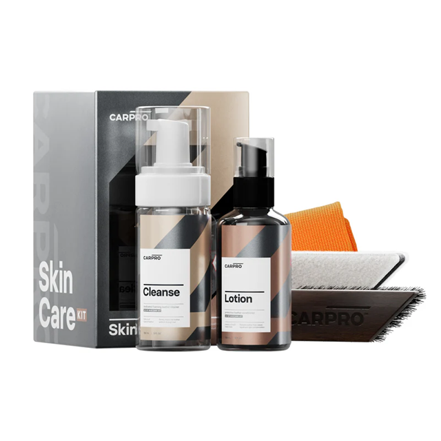 CARPRO SKINCARE Kit Pulizia e Protezione Pelle Auto