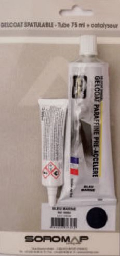 GELCOAT TUBETTO A+B 75ML NAVY BLU