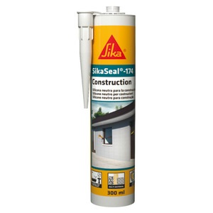 SIKASEAL 174 NEUTRO NERO CART300  SIKA MARINE