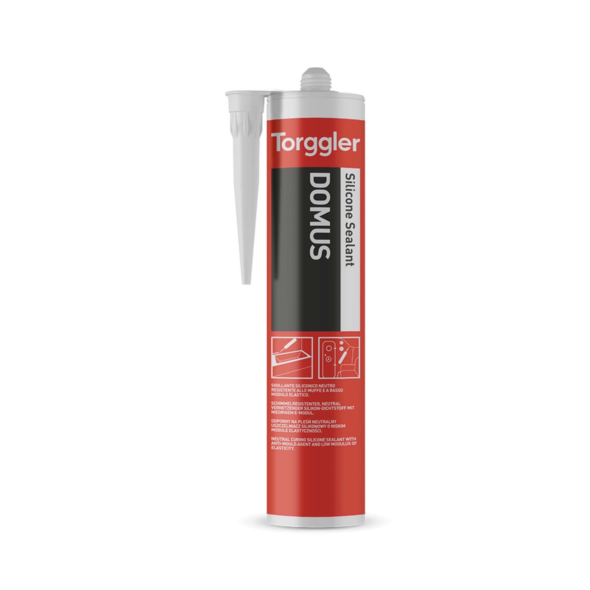 SIGILLANTE SILIONICO DOMUS CARTUCCIA 310ML Antracite 7022 Conf. 12 PZ