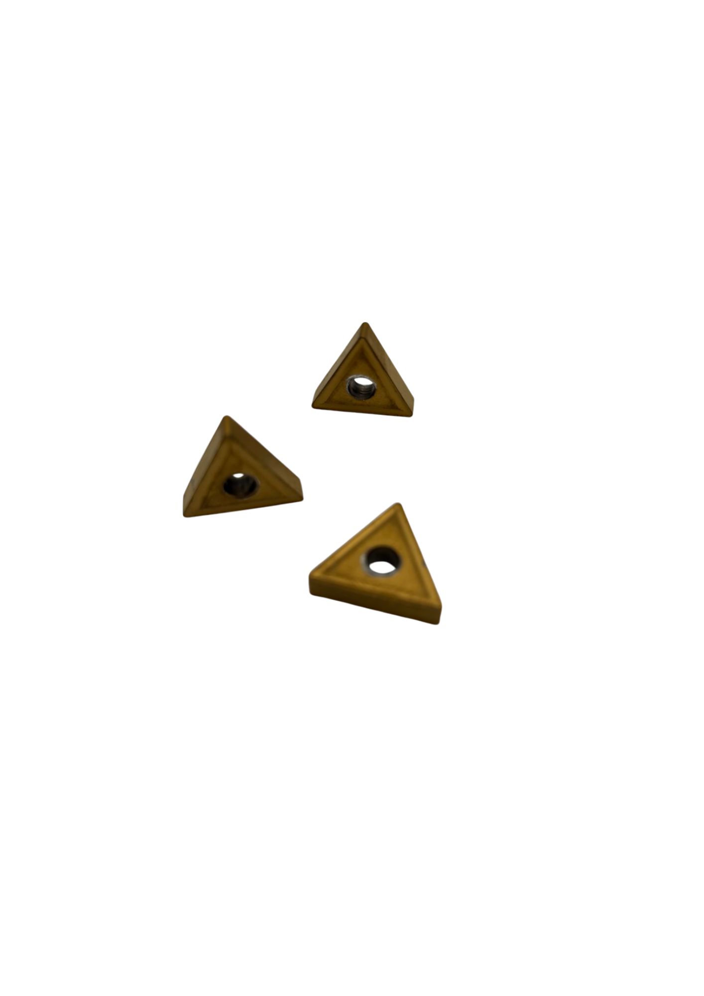 KIT N°  3 TRIANGOLI IN CARBURO DI TUNGSTENO