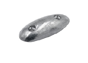 NC104 Anodo a imbullonare Ovale 93x40 mm h 17