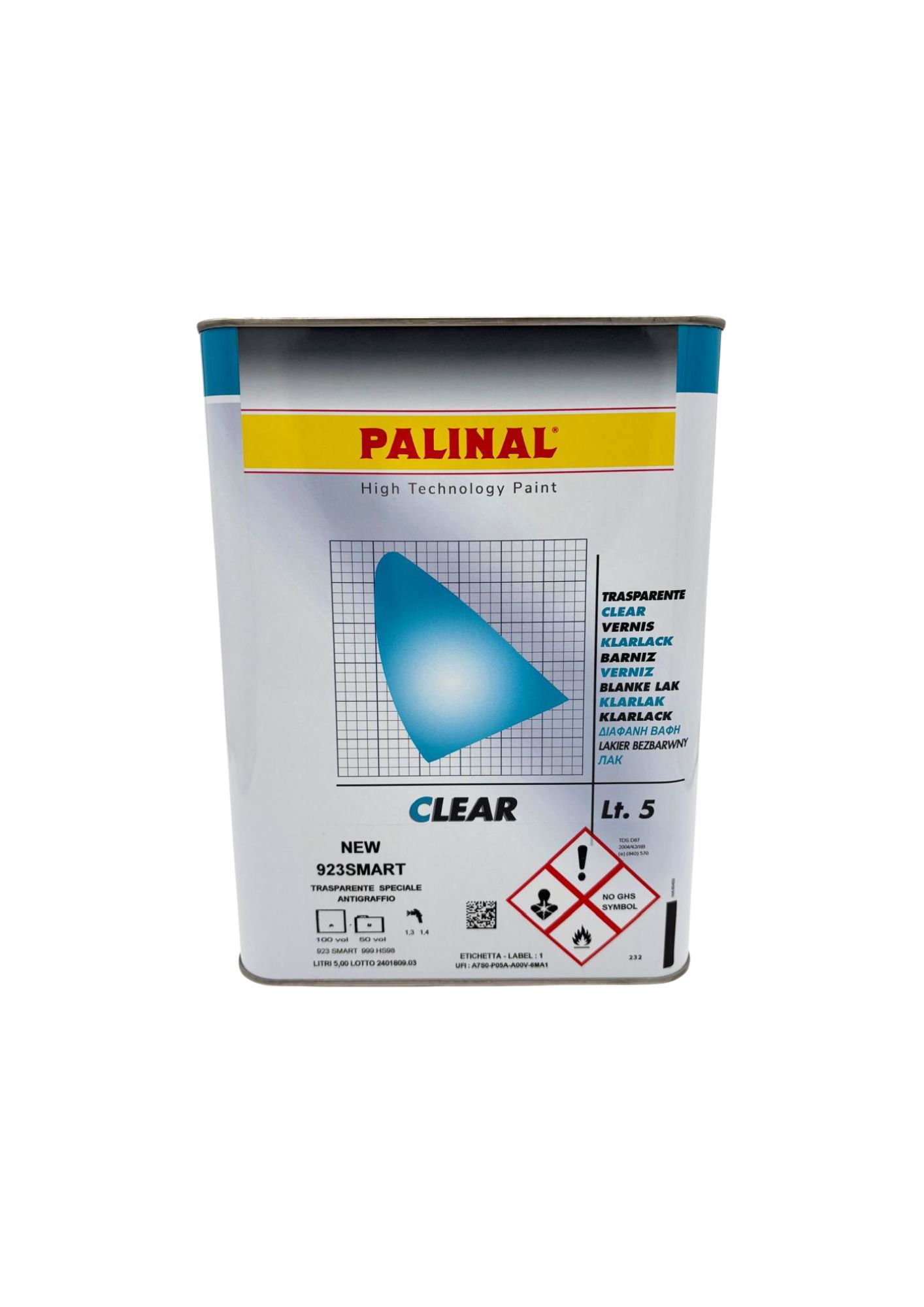 TRASPARENTE SMART ANTIGRAFFIO LT 5 CAT 2:1 CON 999 ad esaurimento