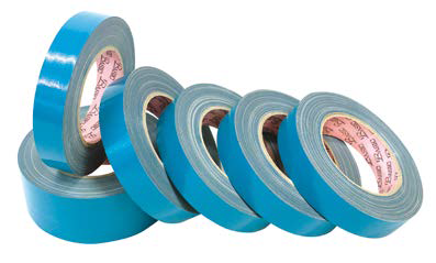 NASTRO  MASCHERATURA AZZURRO PLASTIFICATO TELATO LISCIO ANTIABRASIONI ANTISABBIATURA BASIC