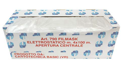 FILM  MASCHERATURA ELETTROSTATICO M. 4X100