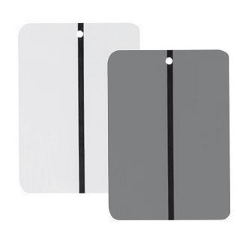 PROVACOLORE TEST CARD METALLICHE BIANCO