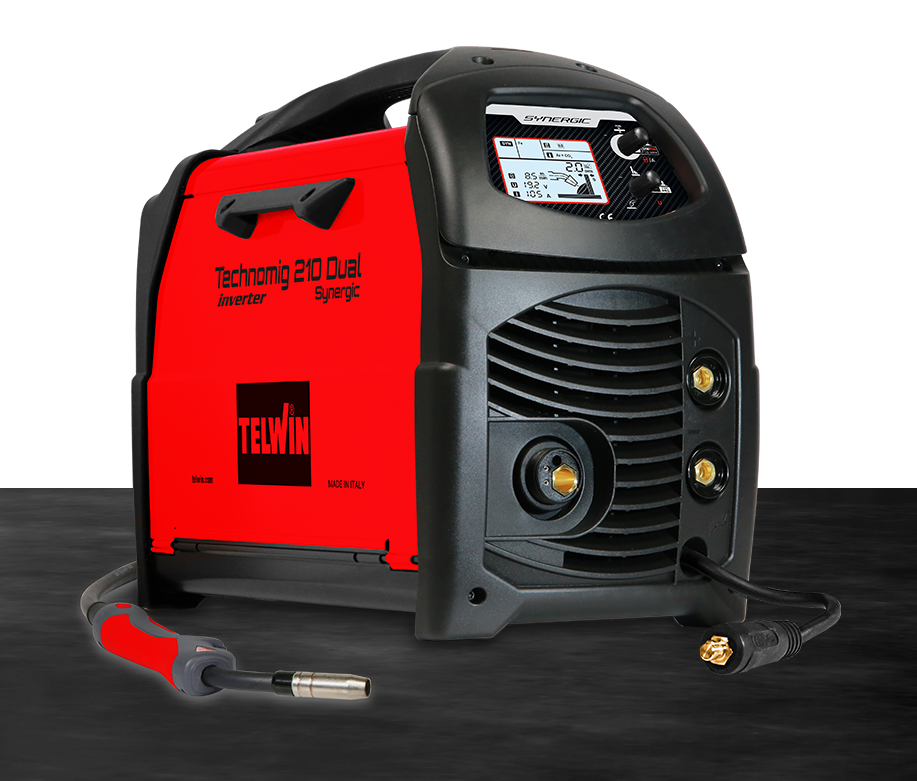 SALDATRICE TECHNOMIG 210 DUAL SYNERGIC 230V NEW