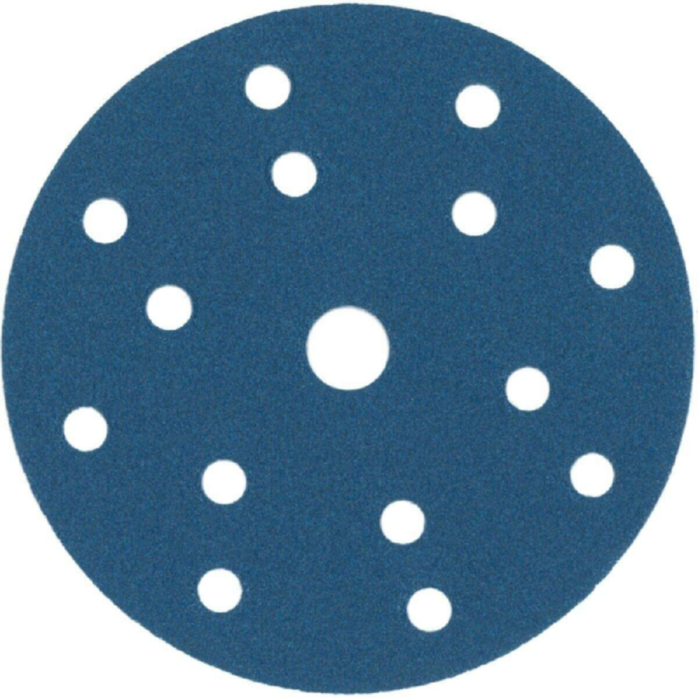 DISCO ABRASIVO    BLU H835 BLU D.150 6/9Fori GR 40/60/80