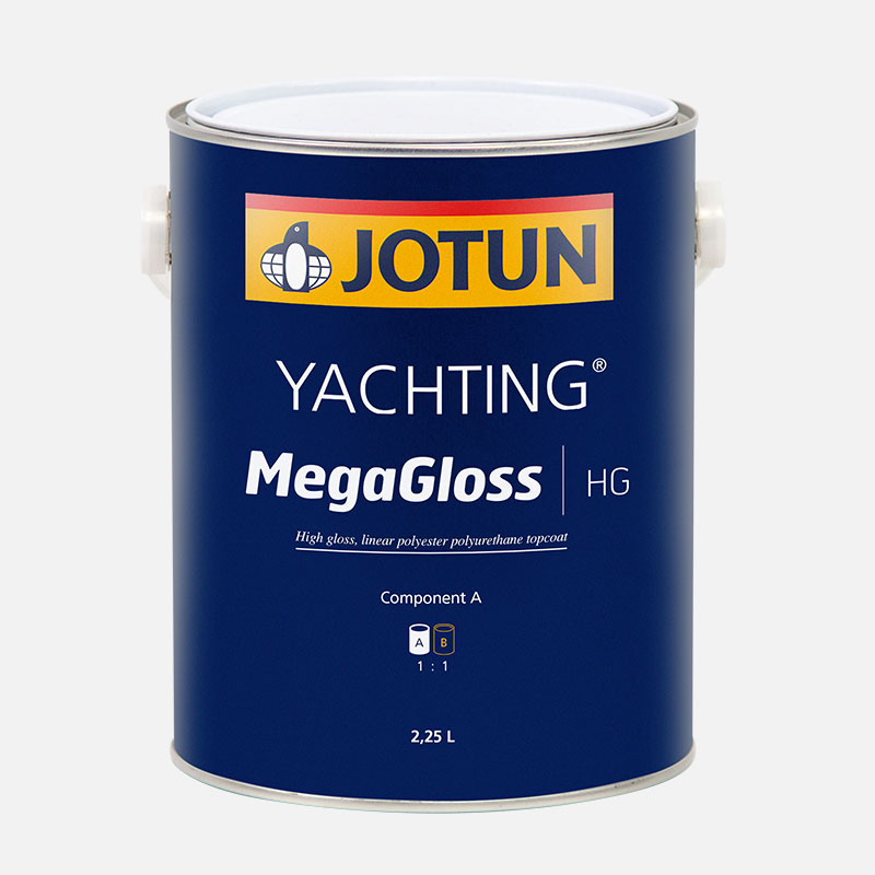MEGAGLOSS HG A+B BASE BLU LT 4,50