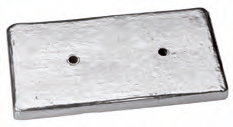 AX030 ANODO PER IDROJET ARNESON FX-8A KG 8 MIS 300X150X28 F/F 125 DIAM FORO 12.5 ALL.