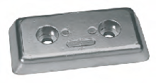 NC007 ANODO POPPA FB-5 MIS 220X100X30  FORO DIAM 18 LUNGH F/F 100