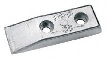 NC008 ANODO POPPA FB-3 MIS 210X70X25 FORO DIAM 18 LUNGH F/F 80