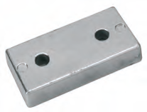 NC051 ANODO TIMONI E FLAPS  MIS 85X15X44 cf 42 (nuovo codice nc091)