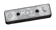 NC096 ANODO TIMONI E FLAP BENNET MIS 95X28X14 FORO DIAM 7 MID F/F 38