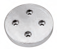 OG035 OGIVA TIPO SHAFRAN F-BC-7 4 FORI MIS D.148 F/F 115 X H 20 FORO DIAM 12